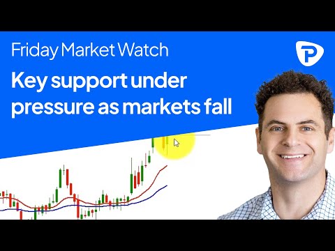 Key support under pressure as markets fall