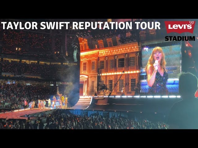 Taylor Swift Reputation Tour Levi's Stadium 5/11/18 - YouTube