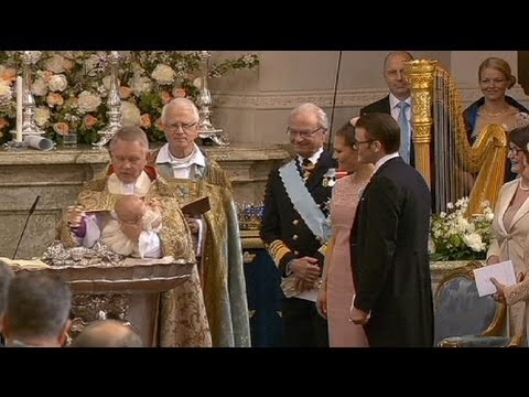Vídeo: Como Foi A Cerimônia De Batismo Da Princesa Estelle Em Estocolmo