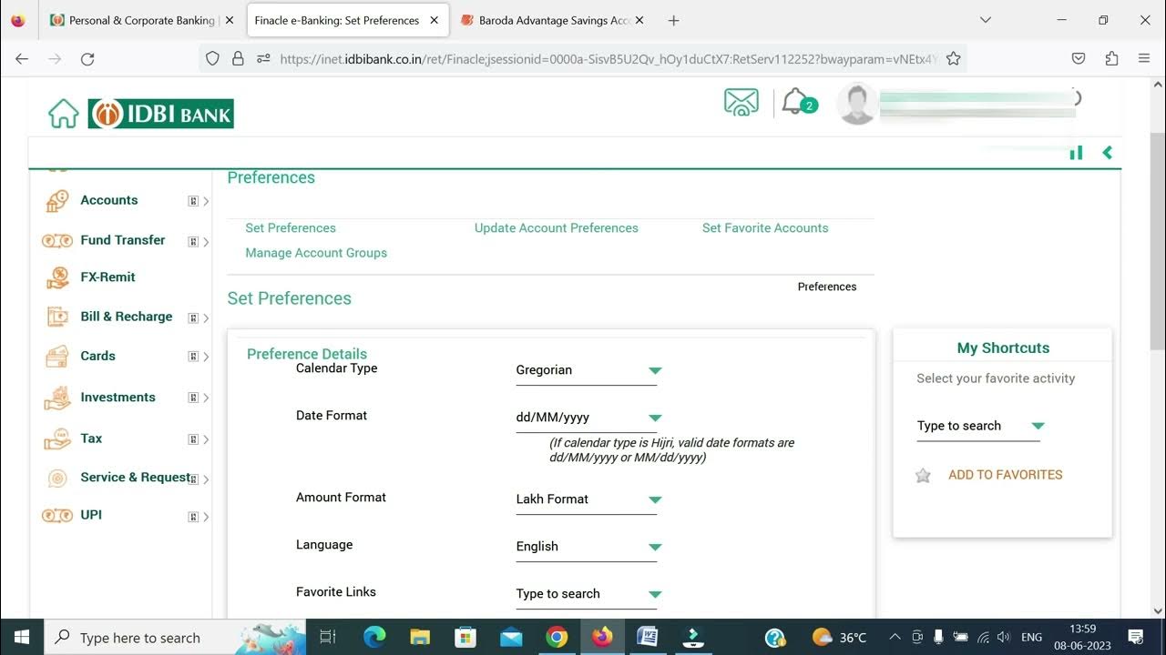 How to change User ID/ login ID for IDBI bank net banking IDBI