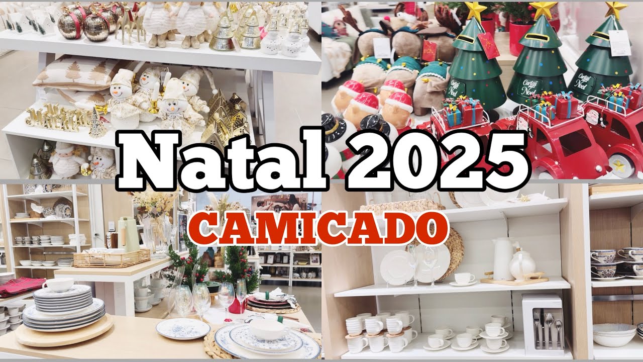 TOUR PELA LOJA CAMICADO 💕 NOVIDADES DE NATAL!🎄 