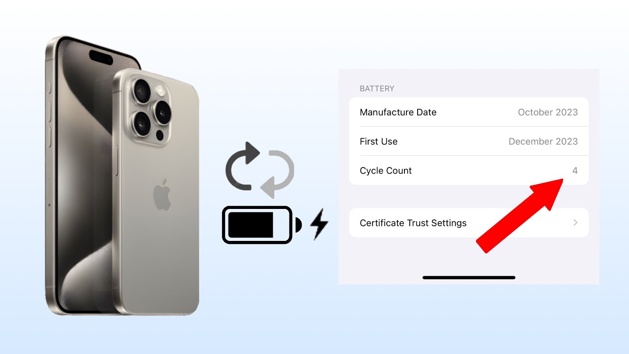 How To Check How Many Charging Cycles iPhone Have YouTube