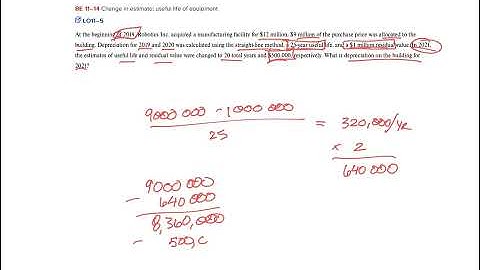 ACC 311 - CH 11 - BE11-14 Solution