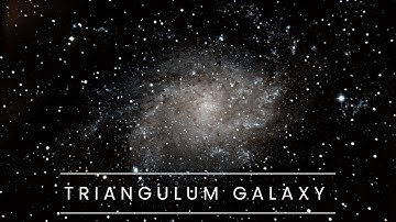 Triangulum Galaxy imaged off a Sony A7 &XX14G GoTo Telescope | 4K