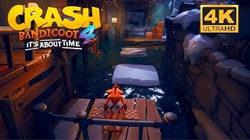 Crash Bandicoot 4: It’s About Time - SNOW WAY OUT (PS4 PRO) - [4K 60FPS]
