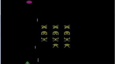 Space Invaders Game 1 BB Rollage for the NEW 2600 HSC, Season 2.03