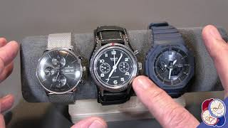 Three-Watch Collection Suggestion: Casio, Junghans, and Hanhart!