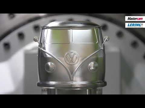 Mastercam 2021 | VW-Bus auf einer PRO.FLEX6 5-Achsen-Fräsmaschine