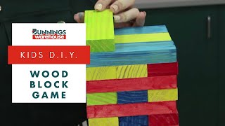 How To Make A Wood Block Game - DIY At Bunnings screenshot 4