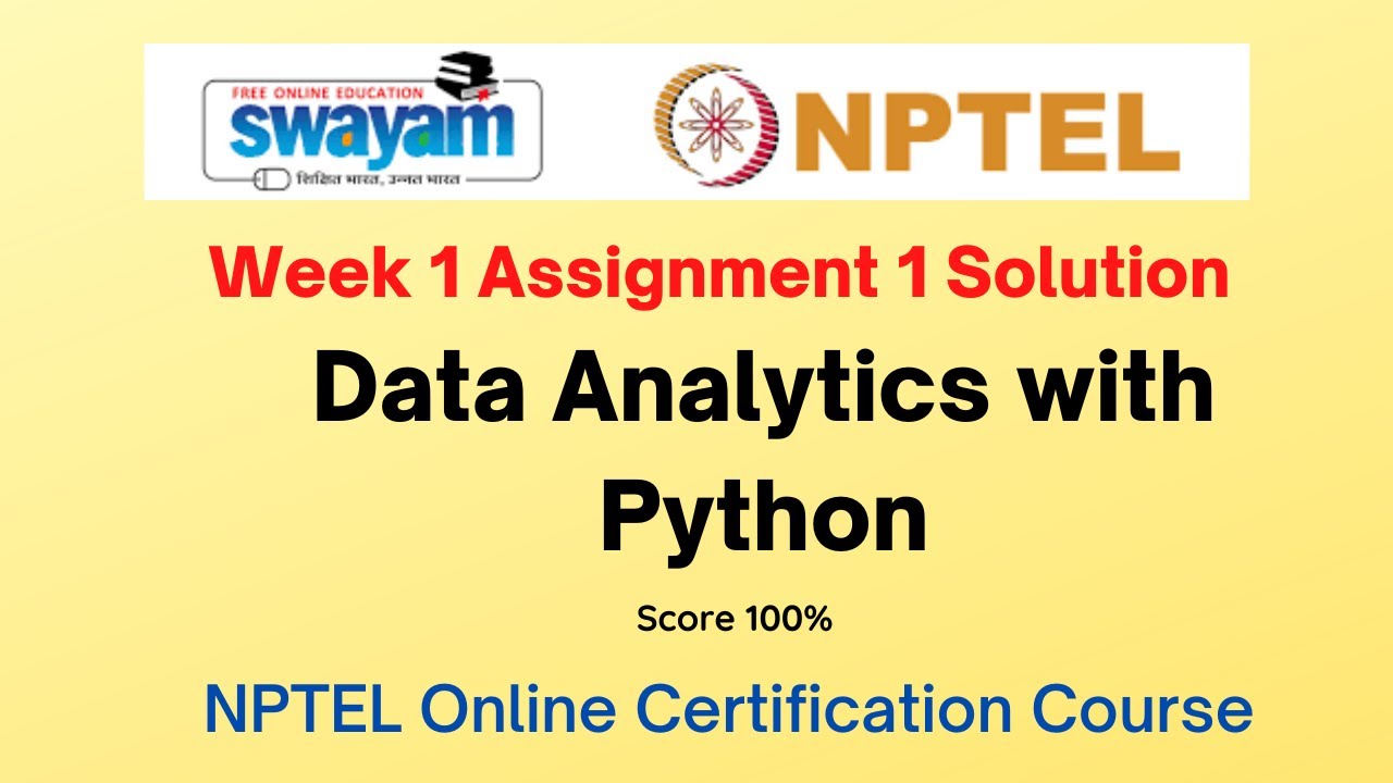 data analytics with python nptel assignment 1 solutions 2023