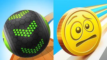 Going Balls Vs Coin Rush Android iOS Mobile Gameplay Walkthrough