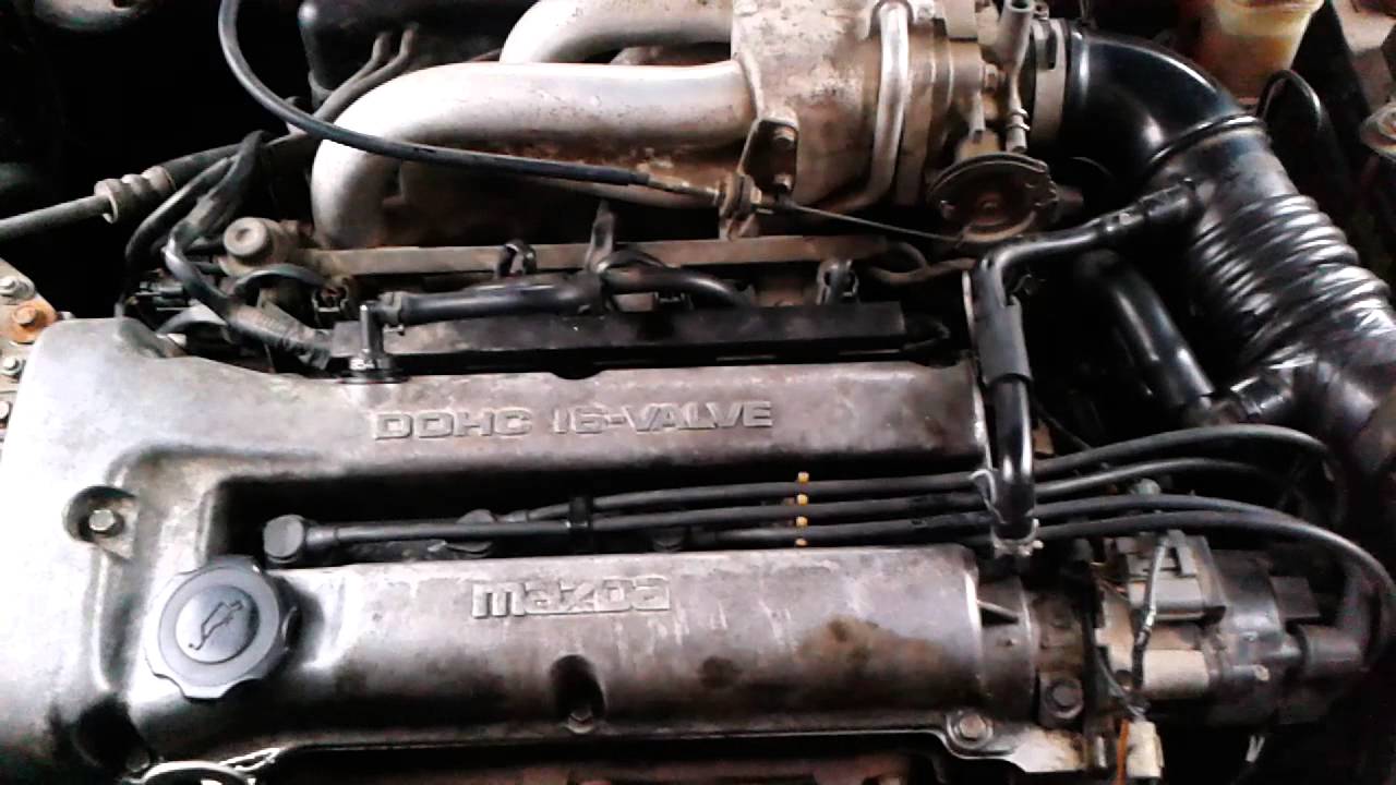 Mazda 323f BA, 1,5l, 16v, 1995, Z5 motor YouTube