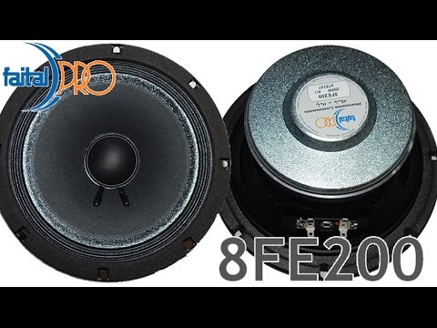 Обзор динамиков FAITAL PRO 8FE200
