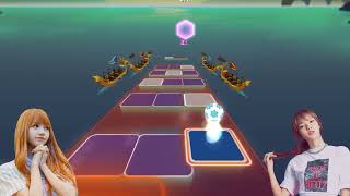 Blackpink_Money_Tiles Hop EDM Rush_Toxic Play 🖤 screenshot 1