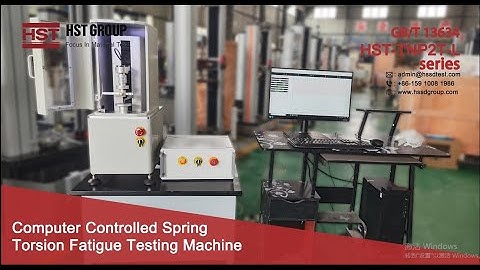 HST-TNP2T-L 2N.m Computer Controlled Spring Torsion Fatigue Testing Machine