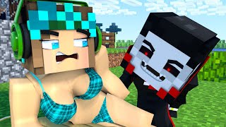 The minecraft life of Steve and Alex | Skinny vampire | Minecraft animation