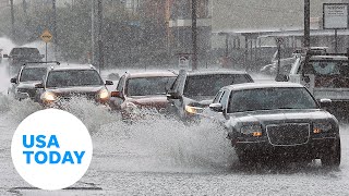 Firefighters rescue children stranded by Arizona floods | USA TODAY