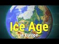Geography of Ice Age in Europe  and Gravettian (Last Glacial Maximum)