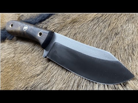 N690 ÇELİKTEN BUSHCRAFT KAMP BIÇAĞI YAPIMI (HOW TO MAKE A BUSHCRAFT CAMPING KNIFE FROM N690 STEEL)