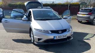 2009/59 Honda Civic 1.4 i-vtec Type S