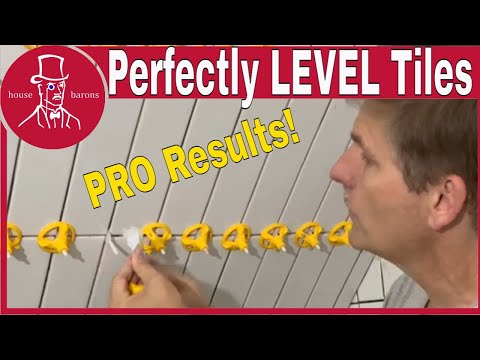 Tile Leveling System - Easy Way To Get Perfectly Flat Tile Corners