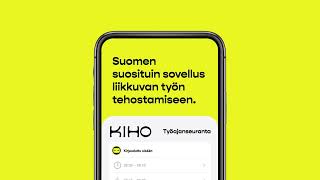 Kiho Työajanseuranta - Ihan Päällikkö Sovellus