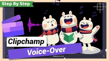 How to add Voice-Over on a Video | Clipchamp Tutorial