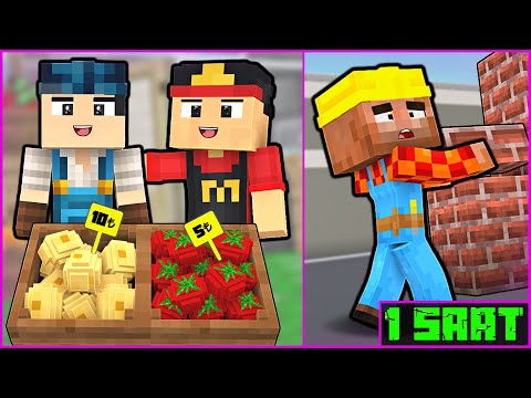 MİNECRAFT İŞÇİ ÇOCUKLAR FİLMİ! 😱 - Minecraft