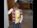Boy drops the popcorn