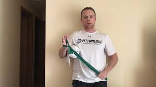 Shoulder External Rotation in 45 Degrees of Abduction