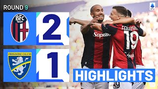 BOLOGNA-FROSINONE 2-1 | HIGHLIGHTS | Bologna make it 8 games unbeaten | Serie A 2023/24