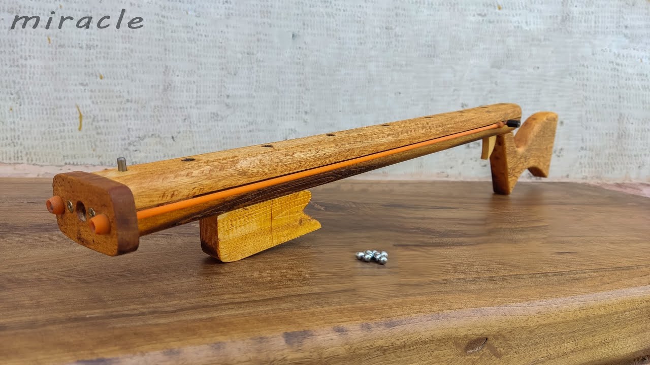 How to make a strong slingshot rifle