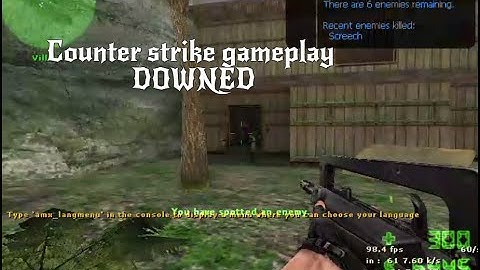 Counter strike Condition zero gameplay. (DOWNED)1080p(HD).