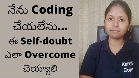 How to Overcome the Fear of Coding (Telugu) | Pashams