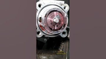 what happens inside the power steering pump (pump failure) #shorts
