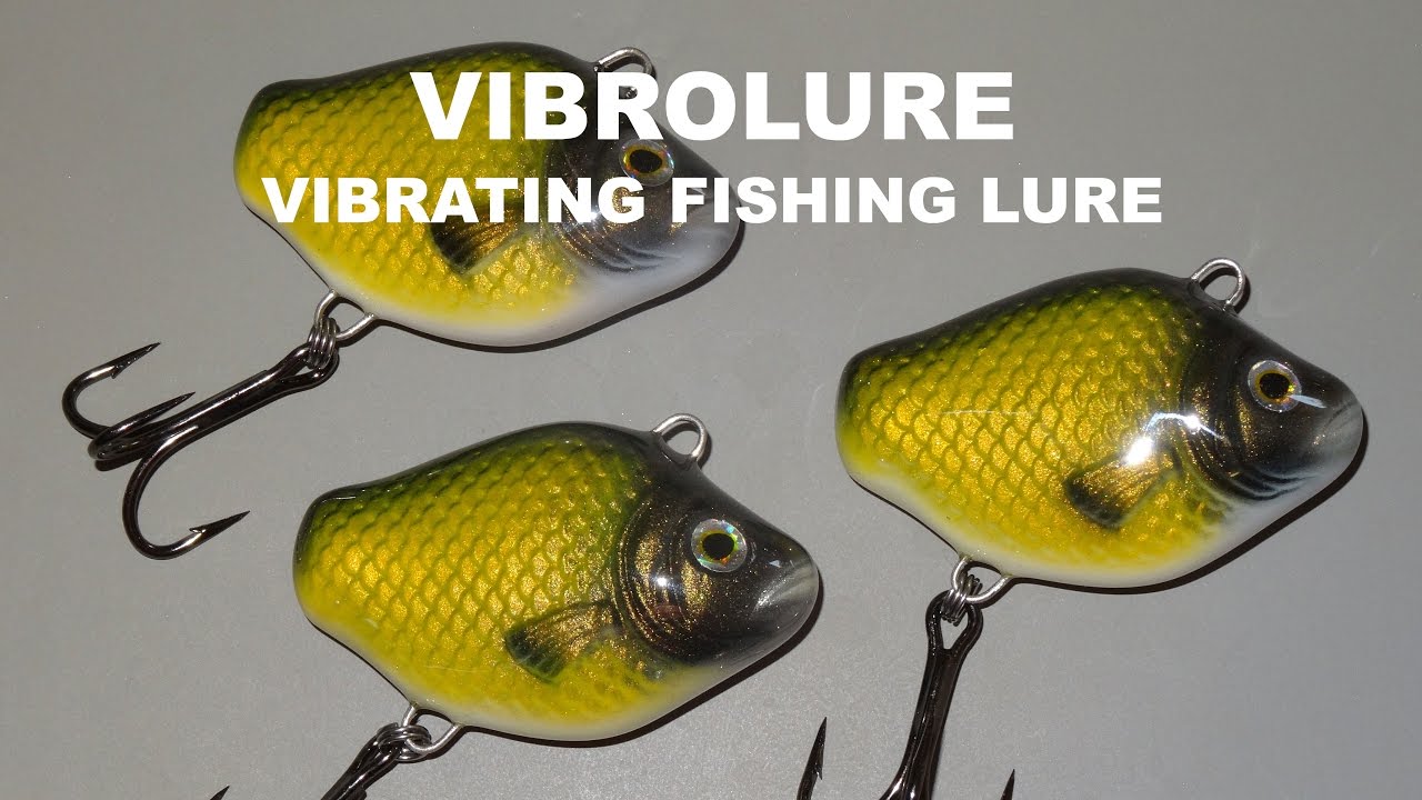 Vibrolure demo (Vibrating fishing lure) 