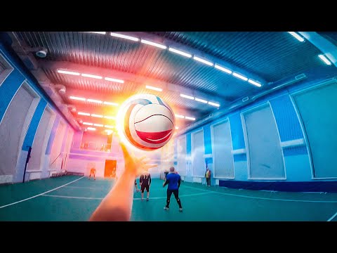 Волейбол От Первого Лица | GoPro Волейбол | POV Volleyball