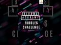 Blooms Academy Riddles Challenge!