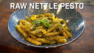 How To Make Pesto with Fresh Stinging Nettles