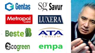 Gentaş Kimya - Savur Gyo - Metropol Card - Lüxera - Beste - Ata Turizm - EcoGreen - Empa Hisse Yorum