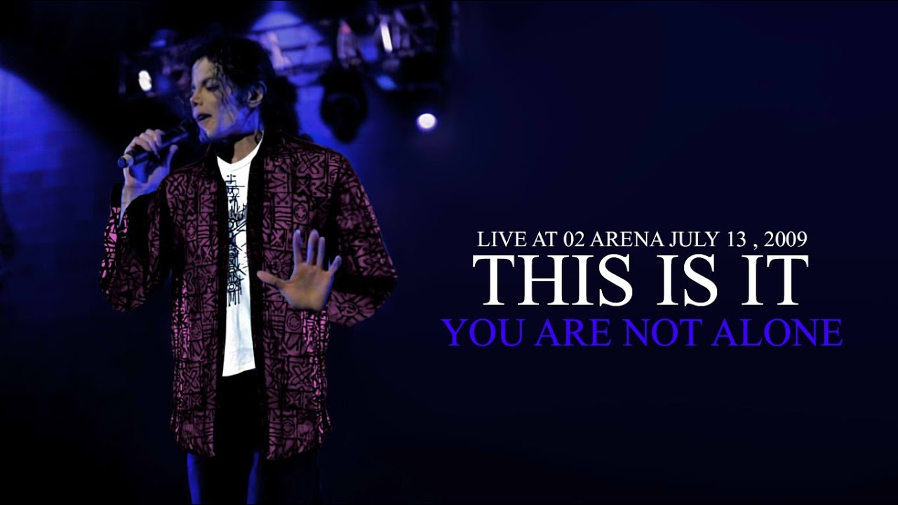 19. You Are Not Alone | THIS IS IT (live at O2 Arena July 13, 2009) | The Studio Versions