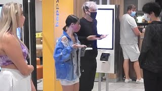 Charli D'Amelio Busts A Move While Waiting On Her Chicken Nuggets