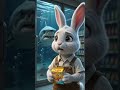 Bibi Worked at the Bottom of the Ocean 🌊  #shorts  #3danimation  #cutebunny