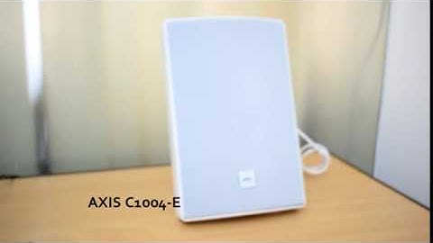 AXIS Network Speaker