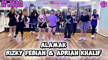 ALAMAK ➖ RIZKY FEBIAN & ADRIAN KHALIF / ZUMBA / VIRAL TIKTOK / DANCE WORKOUT / ZE CHOREO / ZE TEAM 💜
