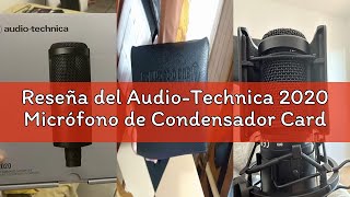 Reseña del Audio-Technica 2020 Micrófono de Condensador Cardioide Negro