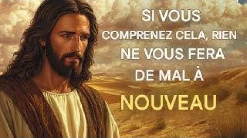 Jésus a révélé le secret pour être résilient et fort dans la vie