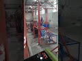 11 strips BTO22 concertina razor blade barbed wire machine in good production at client factory