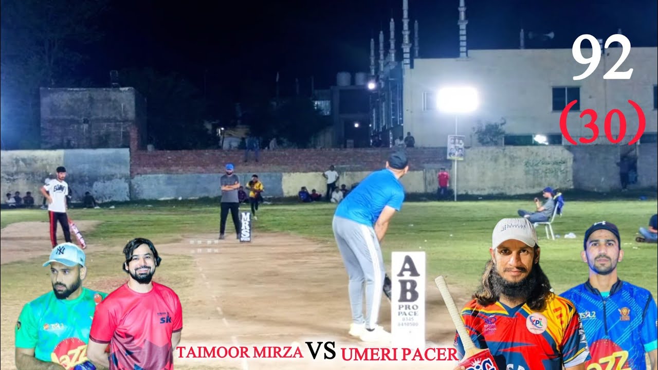 TAMOUR MIRZA VS UMERI PACER FAHAD MC VS NABI KHAN BEST MATCH IN ...