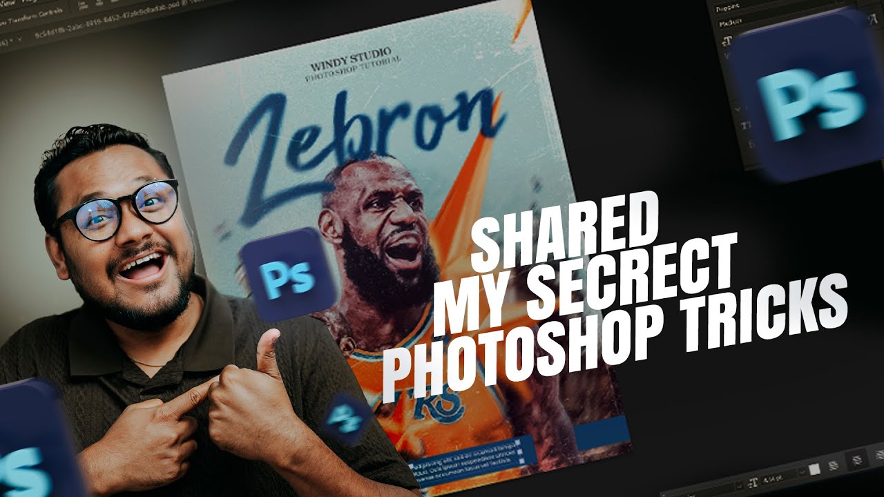 🔥 Easy Photoshop Sports Poster Design Tips +  PSD & Color LUTs!"